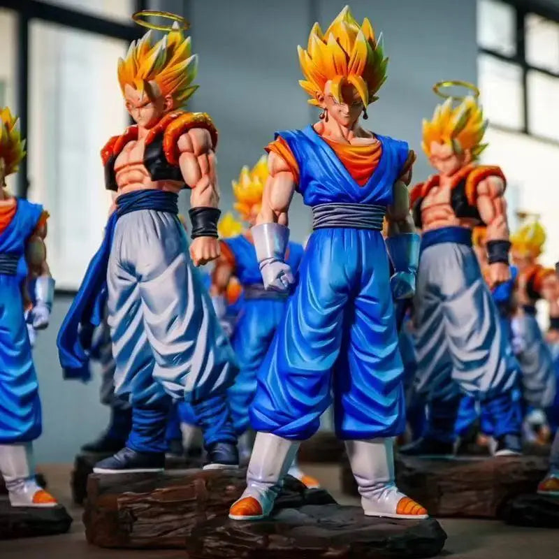 Vegetto Figure Gogeta Statue With Base Super Saiyan