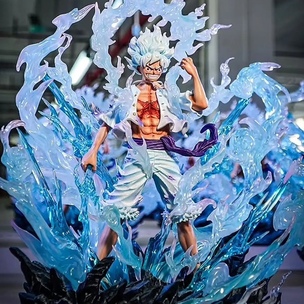 30cm  Nika Luffy Force Max Statue