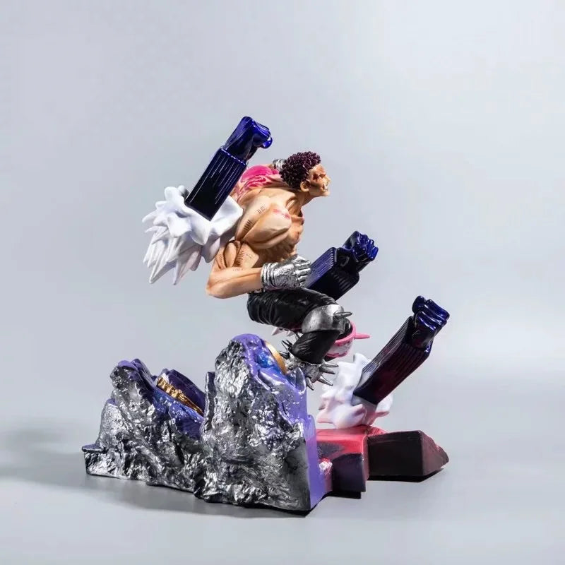 Charlotte Katakuri VS Gear Fourth Luffy Battle