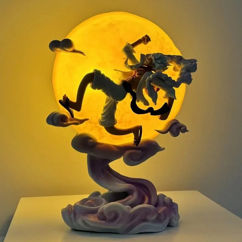 Nika Sun God 5 Gear Luffy Flying To The Moon